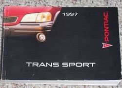 1997 Pontiac Trans Sport Owner's Manual