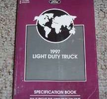 1997 Ford F-150 Trucks Specificiations Manual