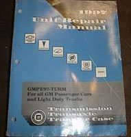 1997 Oldsmobile Eighty Eight Transmission, Transaxle & Tranfer Case Unit Repair Manual