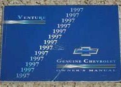 1997 Chevrolet Venture Owner's Manual