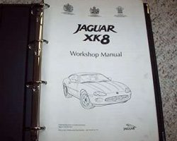 1997 Jaguar XK8 Service Repair Manual Binder