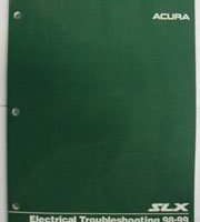 1998 Acura SLX Electrical Wiring Diagram