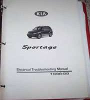 1998 Kia Sportage Electrical Troubleshooting Manual Binder