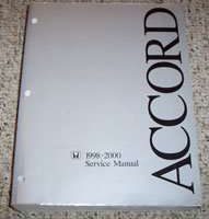 1998 Honda Accord V6 Service Manual Supplement