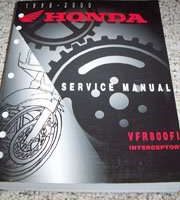 1999 Honda Interceptor VFR800FI Motorcycle Service Manual