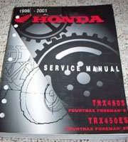 2001 Honda Fourtrax Fourman TRX450S & TRX450ES ATV Service Manual