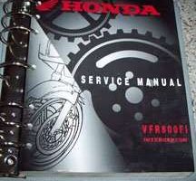 2000 Honda VFR800FI Interceptor Service Manual