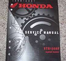 1998 Honda Super Hawk VTR1000F Motorcycle Service Manual
