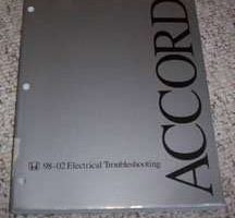 1998 Honda Accord Electrical Troubleshooting Manual
