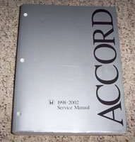 1999 Honda Accord Shop Service Repair Manual