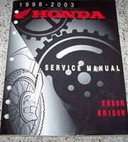 1999 Honda XR80R & XR100R Service Manual