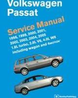 2003 Volkswagen Passat Service Manual