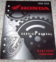 2002 Honda Super Hawk VTR1000F Motorcycle Service Manual