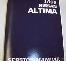 1998 Nissan Altima Service Manual