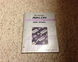 1998 Toyota Avalon Electrical Wiring Diagram Manual