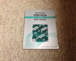 1998 Toyota Celica Electrical Wiring Diagram Manual