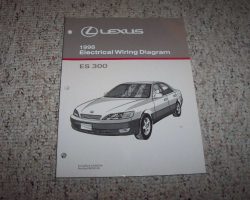 1998 Lexus ES300 Electrical Wiring Diagram Manual