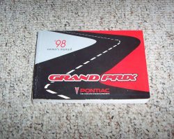 1998 Pontiac Grand Prix Owner's Manual