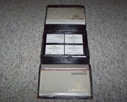 1998 Lexus LX470 Owner's Manual Set