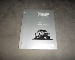 1998 Mazda B-Series Wiring Diagram Manual