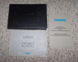 1998 Mazda Millenia Owner's Manual Set
