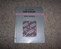 1998 Toyota Sienna Electrical Wiring Diagram Manual