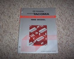 1998 Toyota Tacoma Electrical Wiring Diagram Manual