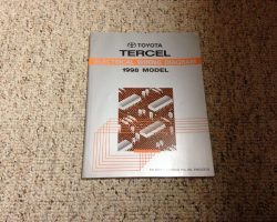 1998 Toyota Tercel Electrical Wiring Diagram Manual