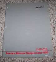 1998 Acura 1.6EL Service Manual Supplament
