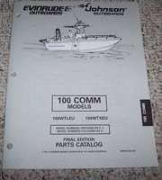 1998 Johnson Evinrude 100 Commercial Models Parts Catalog