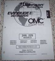 1998 Johnson Evinrude 200 & 225 HP Models Parts Catalog