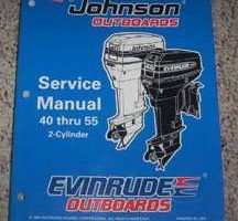 1998 Johnson Evinrude 55 HP 2-Cylinder Models Service Manual