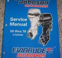 1998 Johnson Evinrude 70 HP 3-Cylinder Models Service Manual
