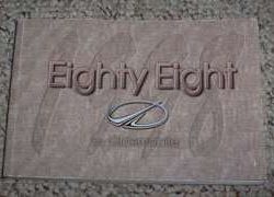 1998 Oldsmobile Eighty-Eight Owner's Manual