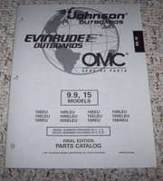 1998 Johnson Evinrude 9.9 & 15 HP Models Parts Catalog