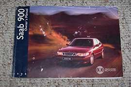 1998 Saab 900 Owner's Manual