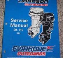 1998 Johnson Evinrude 90 & 115 HP SPL Models Service Manual