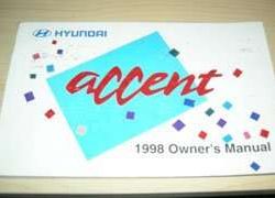 1998 Hyundai Accent Owner's Manual
