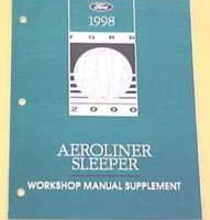 1998 Ford Aeroliner Sleeper Service Manual Supplement