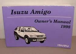 1998 Isuzu Amigo Owner's Manual