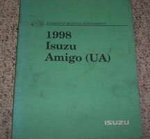 1998 Isuzu Amigo Service Manual Supplement