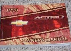 1998 Chevrolet Astro Owner's Manual