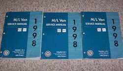 1998 Chevrolet Astro Service Manual