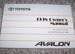 1998 Toyota Avalon Owner's Manual