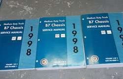 1998 Chevrolet Medium Duty Truck B7 Chassis Service Manual