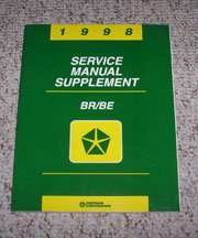 1998 Dodge Ram Truck BR/BE Service Manual Supplement