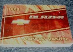 1998 Chevrolet Blazer Owner's Manual