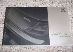 1998 Acura CL Owner's Manual