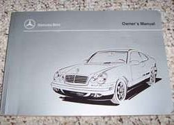 1998 Mercedes Benz CLK320 CLK-Class Owner's Manual