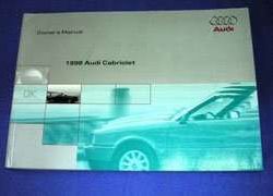 1998 Audi Cabriolet Owner's Manual